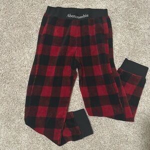 Abercrombie Kids 13/14 Fuzzy Pajama Pants
